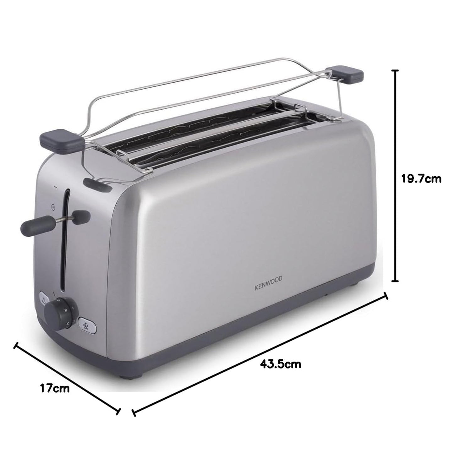 Kenwood Scene Toaster Silver (TTM470)