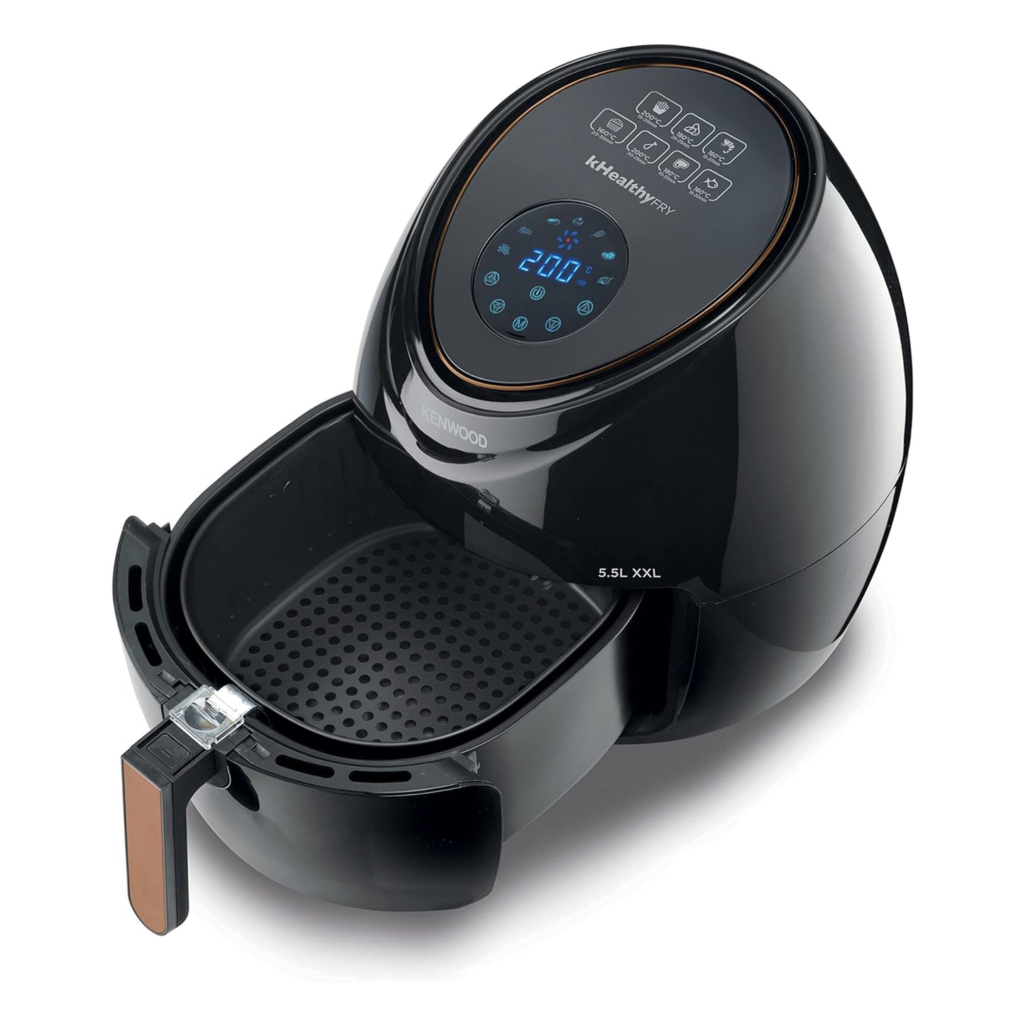 Kenwood Airfryer 5,5L Bk Gcc (Hfp50.000Bk)