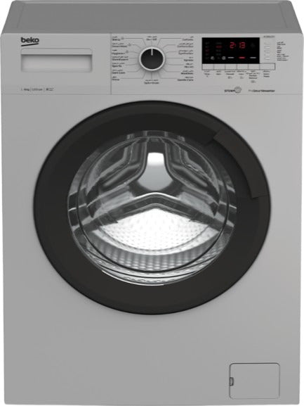 Beko Washing Machine 8 Kg 15 Programs 1200 RPM A+++ (WTE8612XSS)