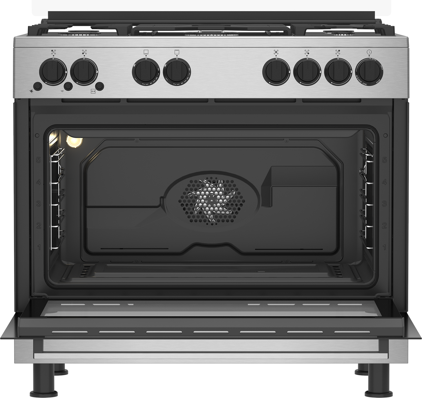 Beko Gas Cooker 90 cm (GG 15114 DX NS)