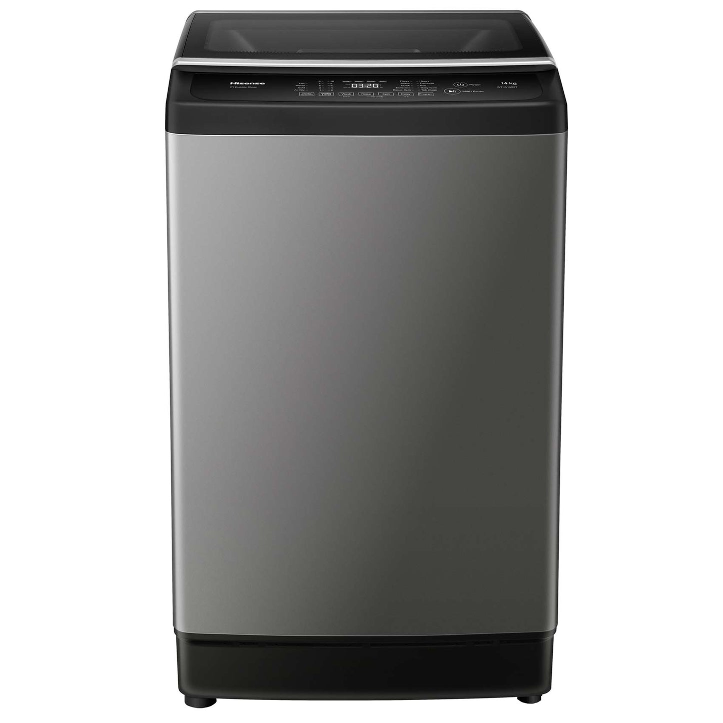 Hisense Top Load Washer 14Kg , Gray (WTJA1402T)