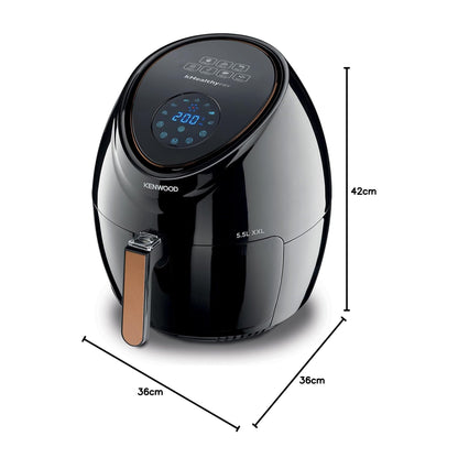 Kenwood Airfryer 5,5L Bk Gcc (Hfp50.000Bk)