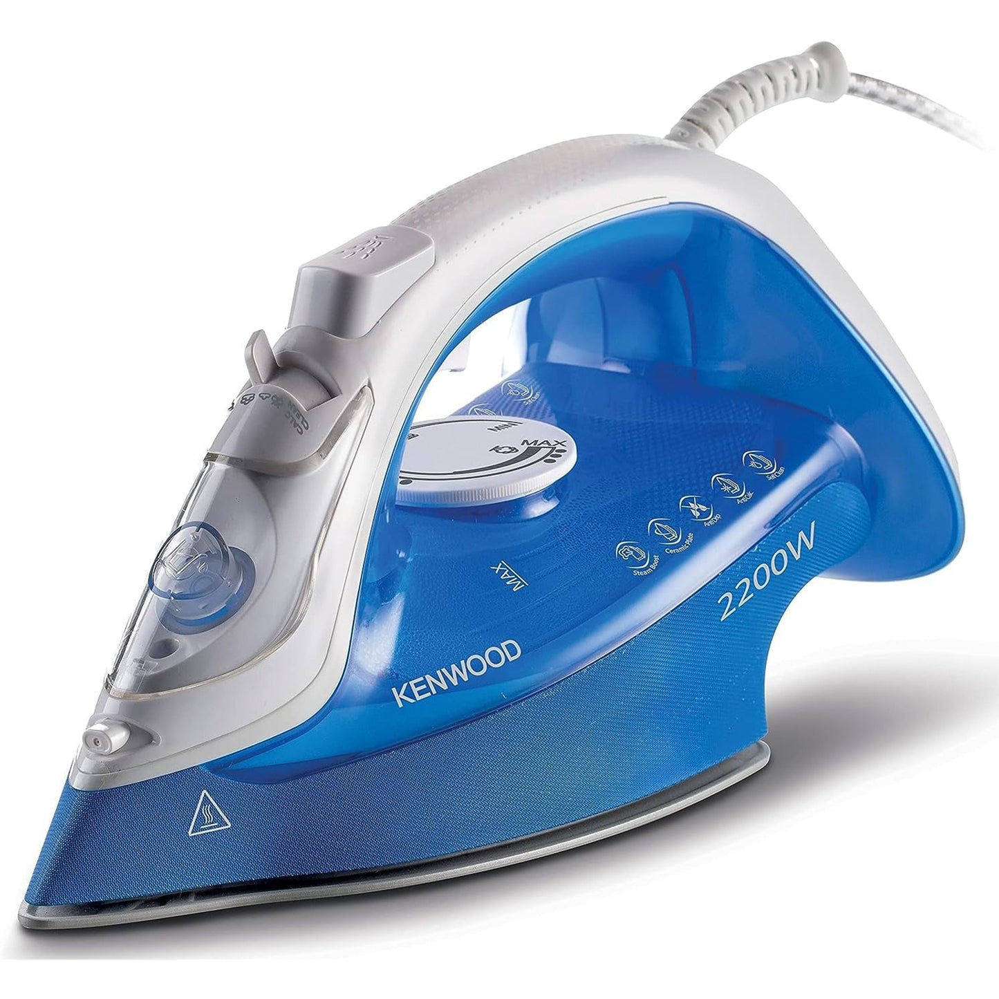 Kenwood Steam Iron 2200W with Ceramic Soleplate (STP60.000WB)