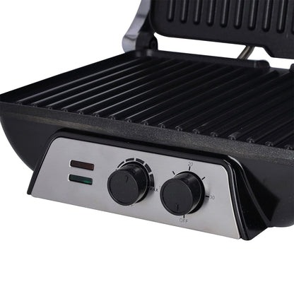 Olsenmark Super-Jumbo Grill Sandwich Maker 2000W OMGM2441 Black/Silver (OMGM2441)