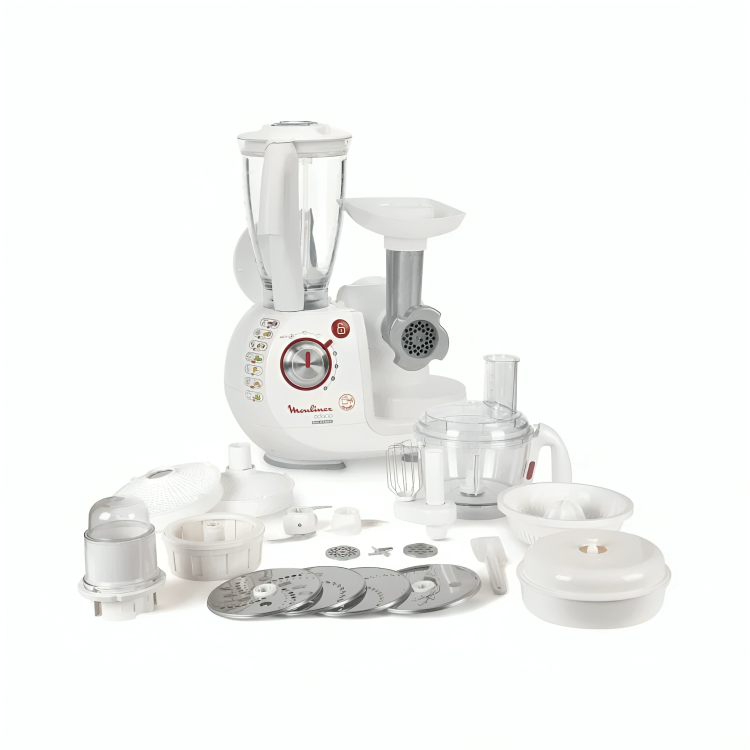 Moulinex Odacio Food Processor - 1000 W, 38 Functions (FP7371BA)