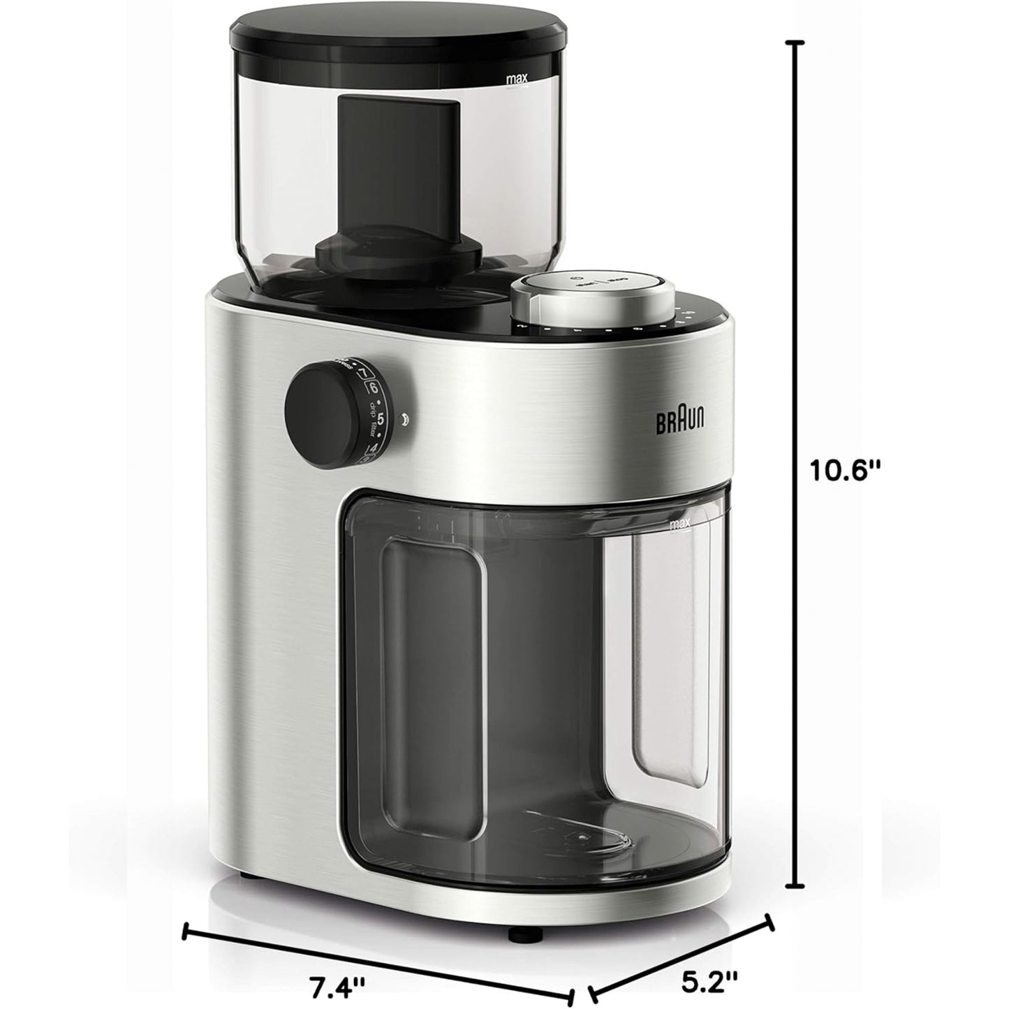 Braun Burr Grinder, Stainless Steel (KG7070)