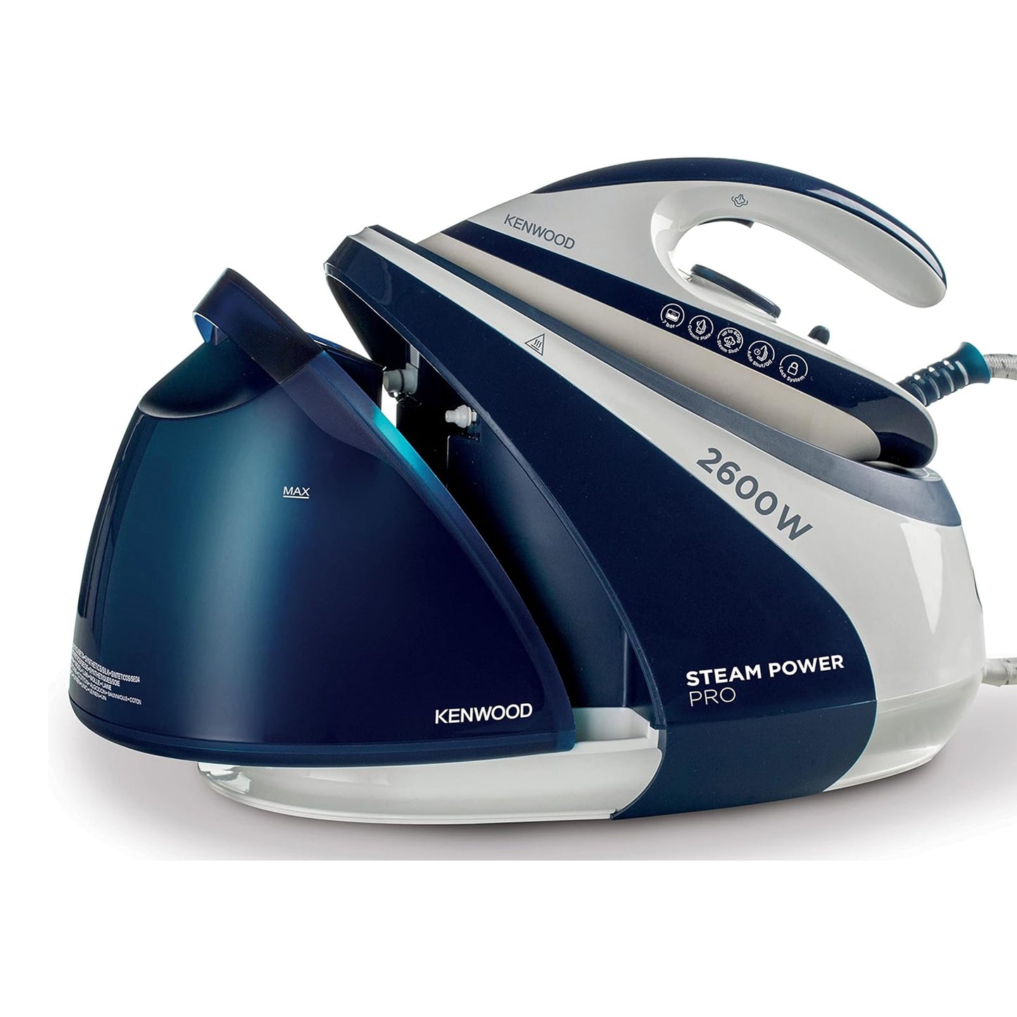 Kenwood Steam Iron Steam Station 2600W With 1.8L (SSP70.000WB)