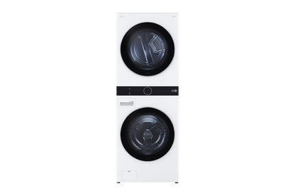 LG Single Unit Front Load 17/16 KG, LG WashTower™ with Centre Control™, White Color (WT1716WRK.ABWPELF)