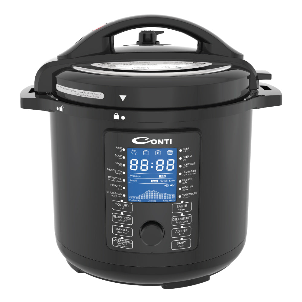 Conti Pressure Cooker 10 L 15P 1400W (EPC10S002/005-Bk)