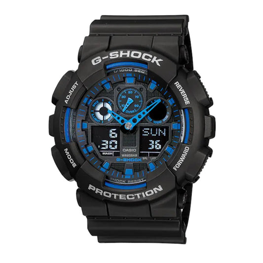 G-SHOCK MEN WATCH (GA-100-1A2DR)