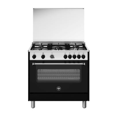 La Germania Gas Cooker 5 Burners 90CM - Black TUS95C81CN