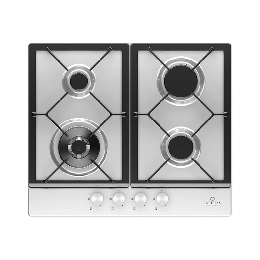 OPERA BI Hob 60 CM Gas 4 Burners Cast Iron (M604FS)