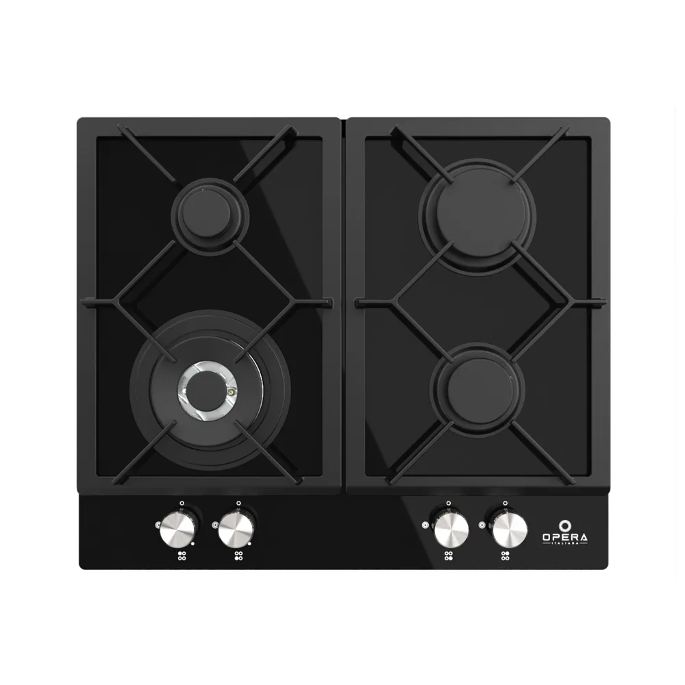 OPERA BI Hob 60 CM Gas 4 Burners Cast Iron (MG604FS)