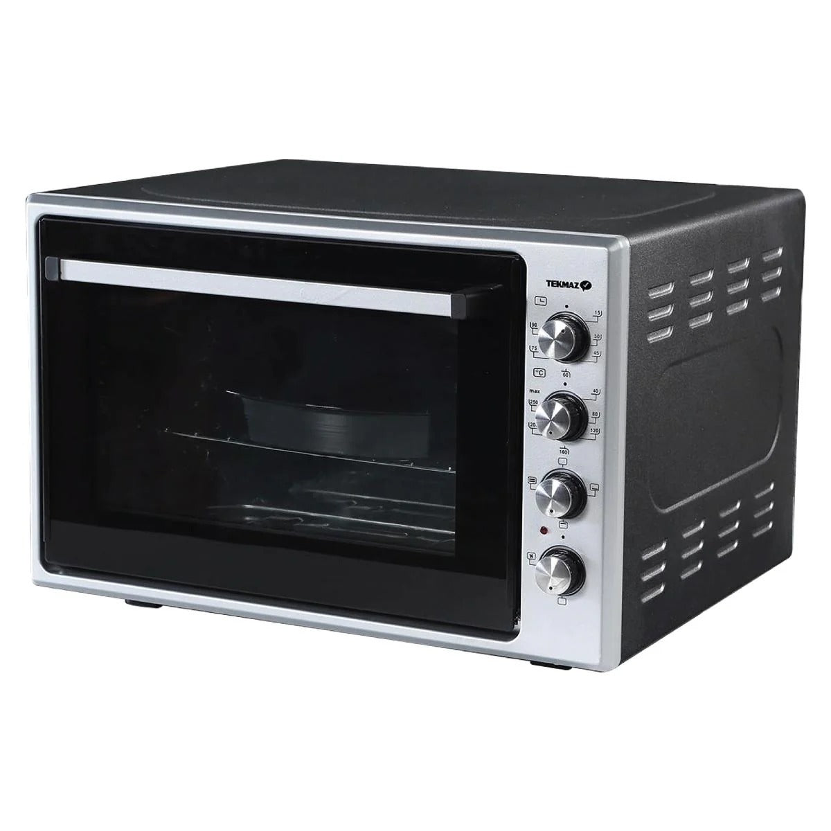 Tekmaz Oven Electric Turbo, 70Lit, 1650Watts, Black (NAS-EO70L)