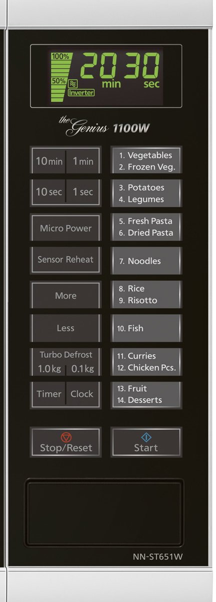 Panasonic Microwave Oven 32L 1000 Watt (NN-ST651WPTE)