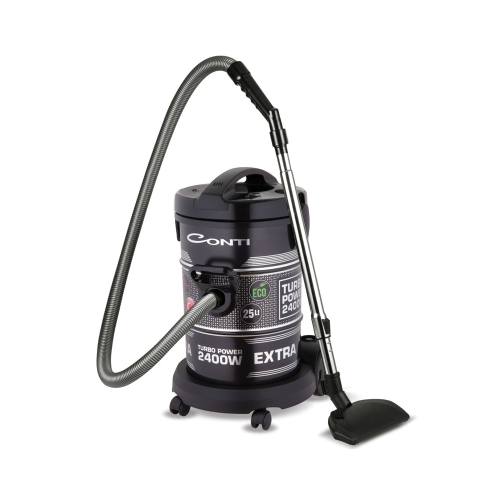 Conti Vacuum Cleaner 25 L With Blow Function 2400W (VD-M24XL01-R/02-G/04BK)