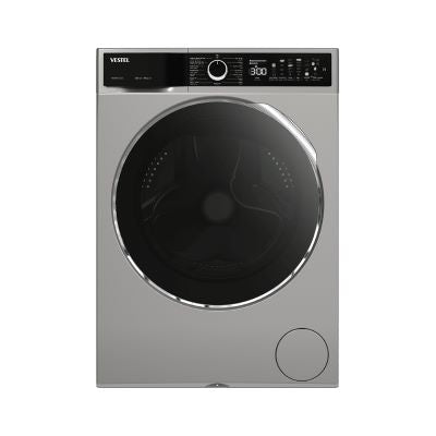 VESTEL Washer and Dryer Machine 1400RPM Washer 9KG Dryer 6KG A - Dark Silver WDB9B14T3DS