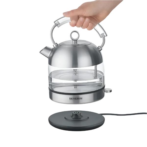 Severin Retro Glass Kettle 1.7L (3454)