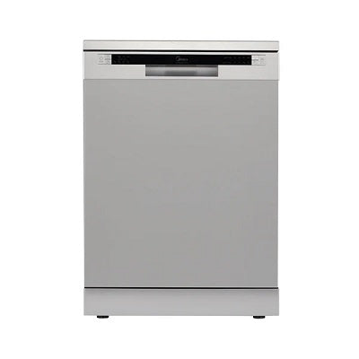 MIDEA Free Standing Dishwasher 14 Sets 5 Programs A+++ - Stainless Steel WQP14-5201