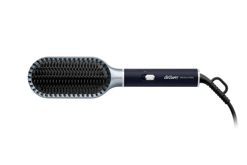 Arzum Hair Straightening Brush Platinum Grey (AR5158)