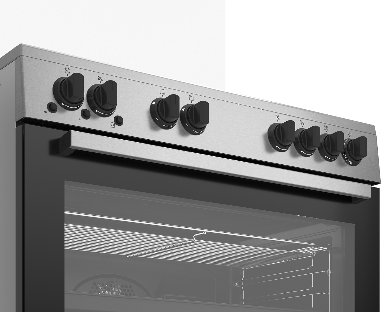 Beko Gas Cooker 90 cm (GG 15114 DX NS)