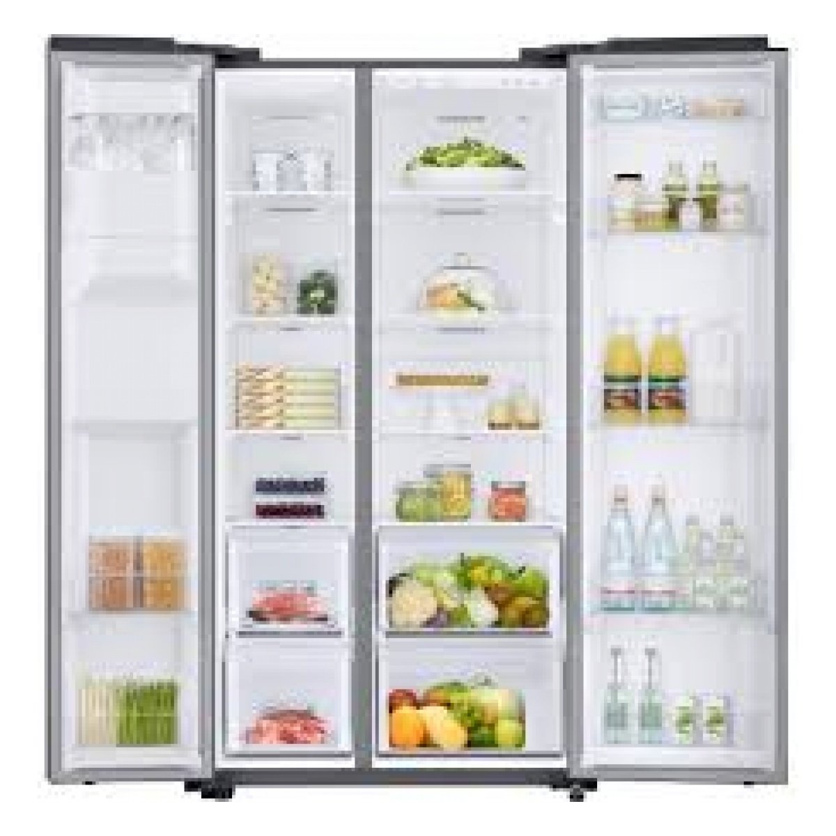 Samsung Side By Side Refrigerator 609L (RS68A8820S9/LV)