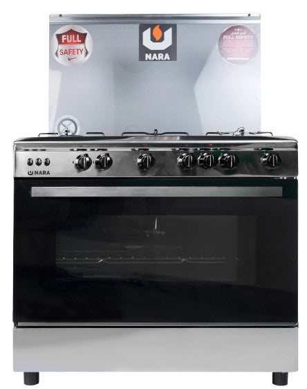 Nara Gas Cooker 90 CM Full Safety (NAXG/9000-BG)