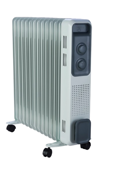 Electromatic Oil Filled Radiator 13 Fins 2500W With Clothes Rack Full Safety System (EH-983-13)