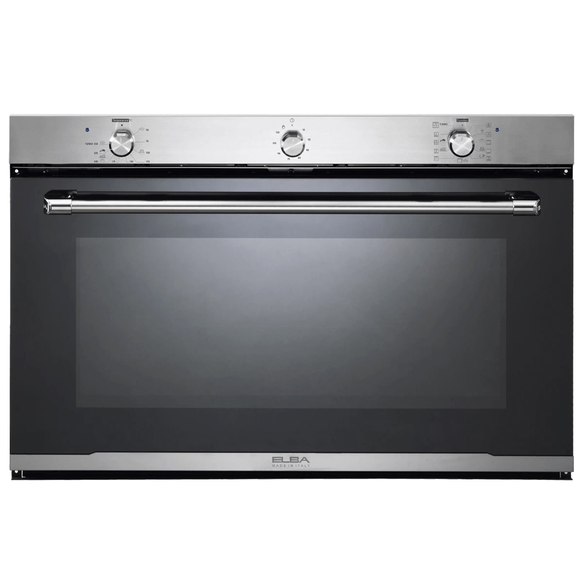 Elba Electric Oven Built-in 90 cm Black 121L 10 Programs with 2 Fans Cooling and Distribution (140-E95 MF)