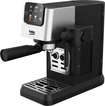 Beko Espresso Coffee Machine 15 Bar 1628W Cup Size Adjustment with Milk Container (CEP 5304 X)