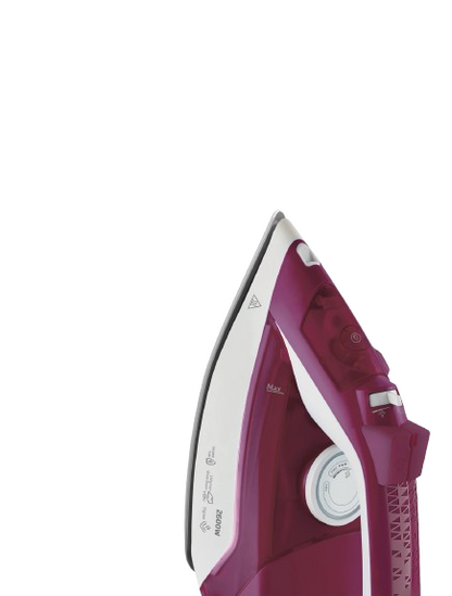 Beko Steam Iron 240ml Leak Proof Purple Self Cleaning 2600W (SIM 3126 R)