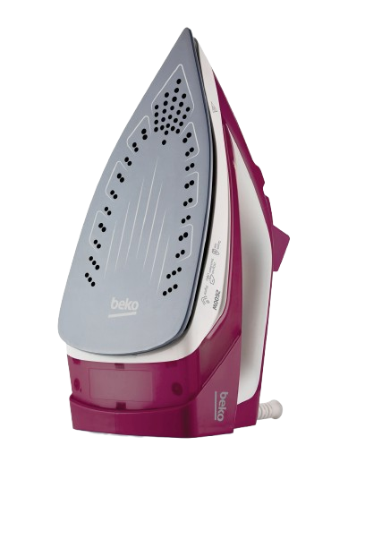 Beko Steam Iron 240ml Leak Proof Purple Self Cleaning 2600W (SIM 3126 R)