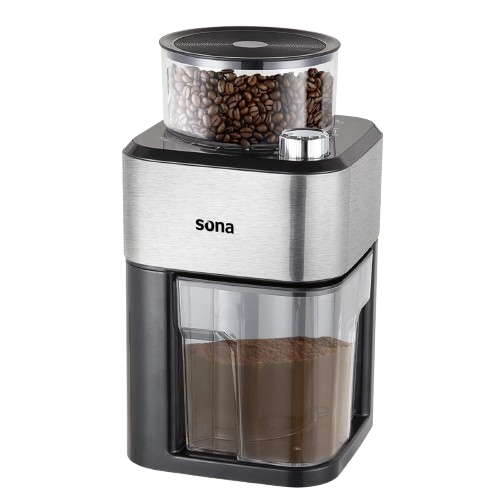 Sona Burr Coffee Grinder 100 g Capacity 120W (SCG-7302)