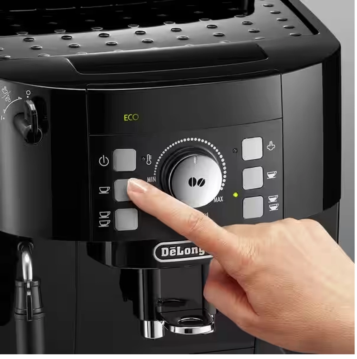 De'Longhi Espresso Machine 15-Bar 1.8L 1450W With Coffee Grinder (ECAM12.121.B)