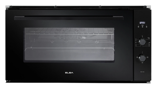 Elba Gas Oven Built-in 90 cm With Fan Black Touch Control (109-53 BK EVO)