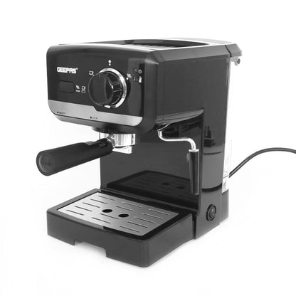 Geepas Cappuccino Maker 1.5 L 15 Bar Power (GCM6108)