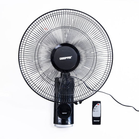 Geepas 16" Wall Fan 60W 3 Speed With Timer (GF9479)