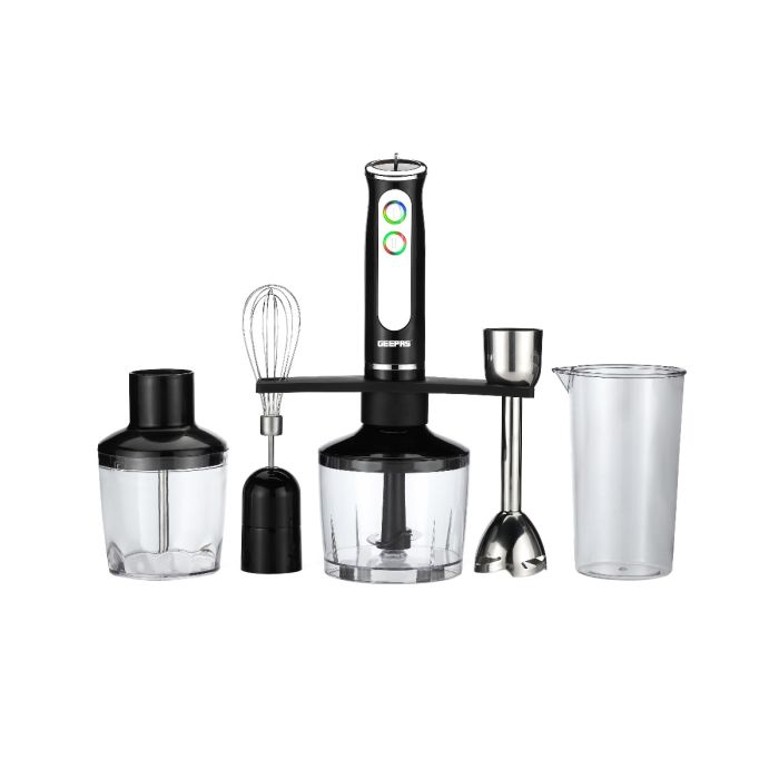 Geepas 5 in 1 Hand Blender 600W (GHB6137)