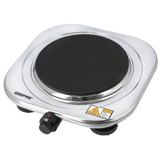 Geepas Single Hot Plate Stainless Steel 1500W (GHP32023)