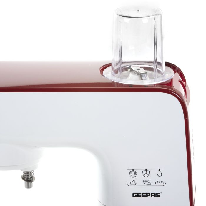 Geepas Stand Mixer & Coffee Ingredients Grinder 5 In 1 | 5.5L 1000W (GSM43021UK)