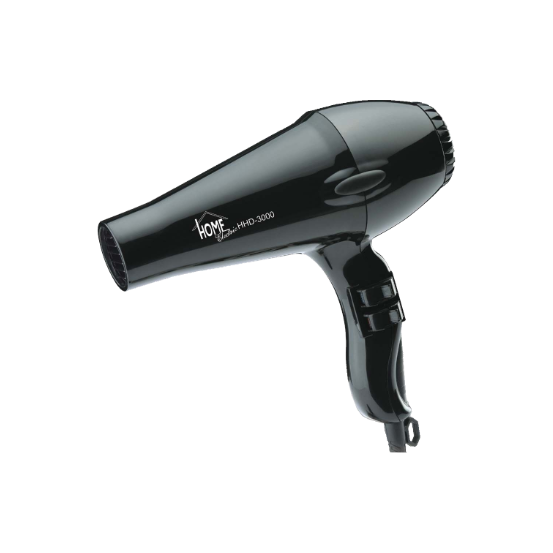 HOME ELECTRIC Hair Dryer 2000W - Black HHD-3000