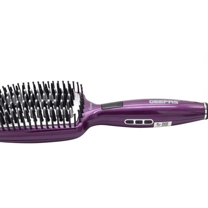 Geepas Hair Straightener Brush 50W (GHBS86012)