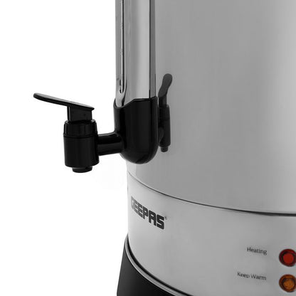 Geepas Kettle Stainless Steel Hot Water Dispenser 15L 1650W (GK5219)