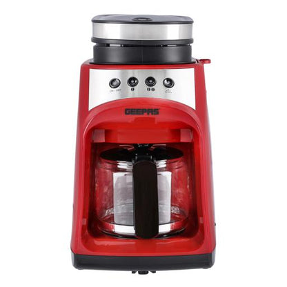 Geepas Grinder & Drip Coffee Maker 0.6L 600W (GCM41512)