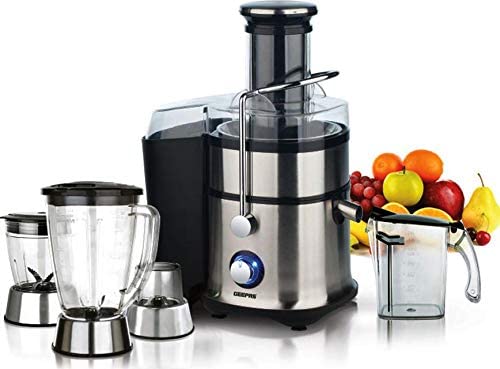 Geepas 4 in 1 Juicer & Blender & Jar 800W (GSB5451)