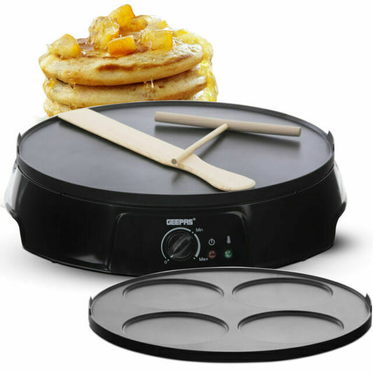 Geepas Crepe Maker 1200W (GCM36512UK)