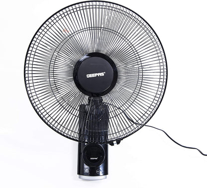 Geepas 16" Wall Fan With Remote (GF9479N)