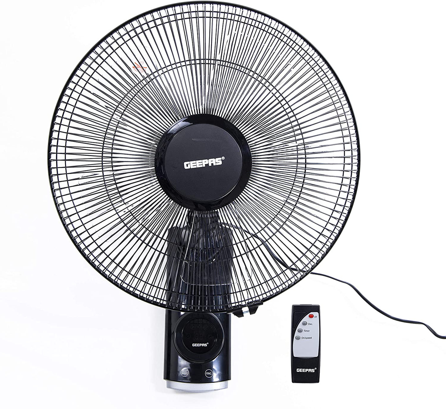 Geepas 16" Wall Fan With Remote (GF9479N)