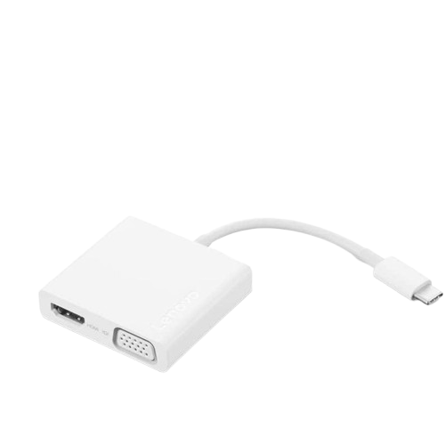 Lenovo USB-C 3-in-1 Travel Hub 4K HDMI, VGA, USB 3.0 Plug and Play (GX90T33021)