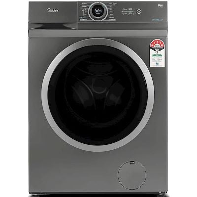 MIDEA Washing Machine 8 KG 14 Programs 1400 RPM A+++ - Gray MF100W80B